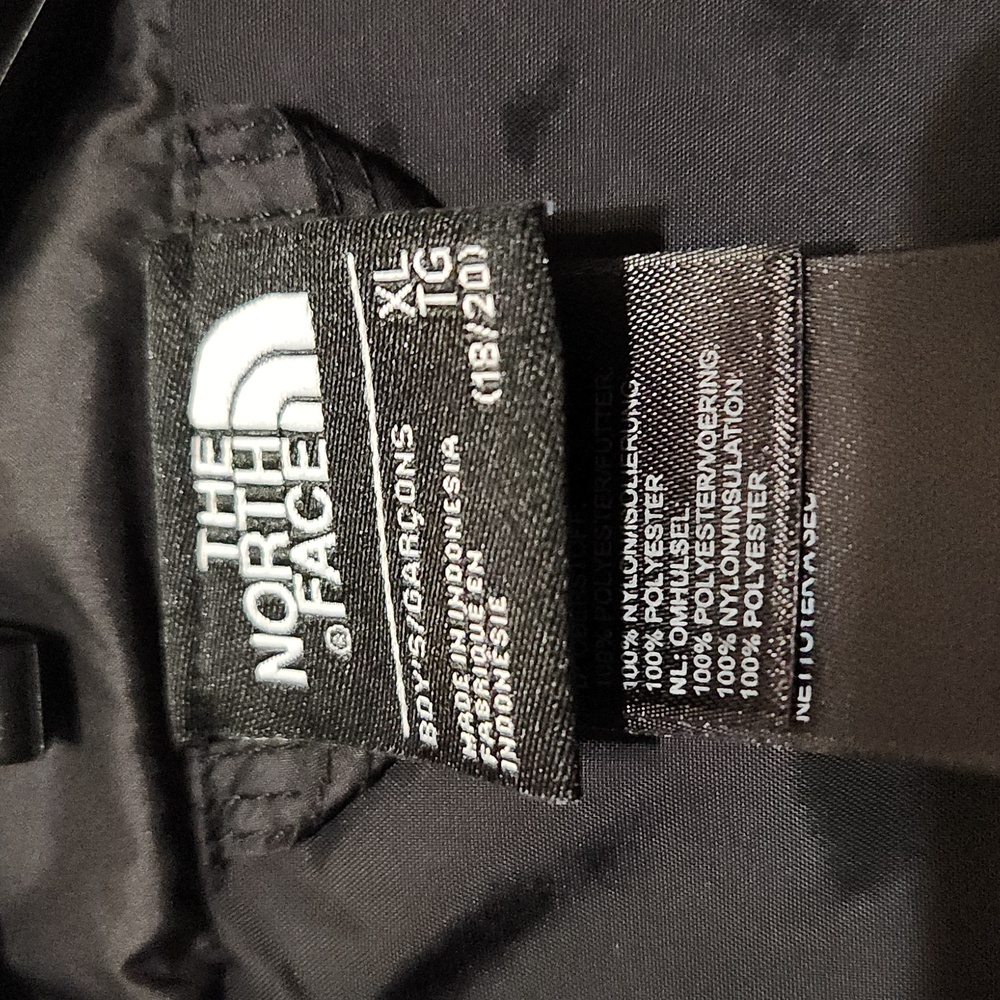 North Face 3-in-1 Coat XL 18/20 Grey Black - Picture 10 of 11